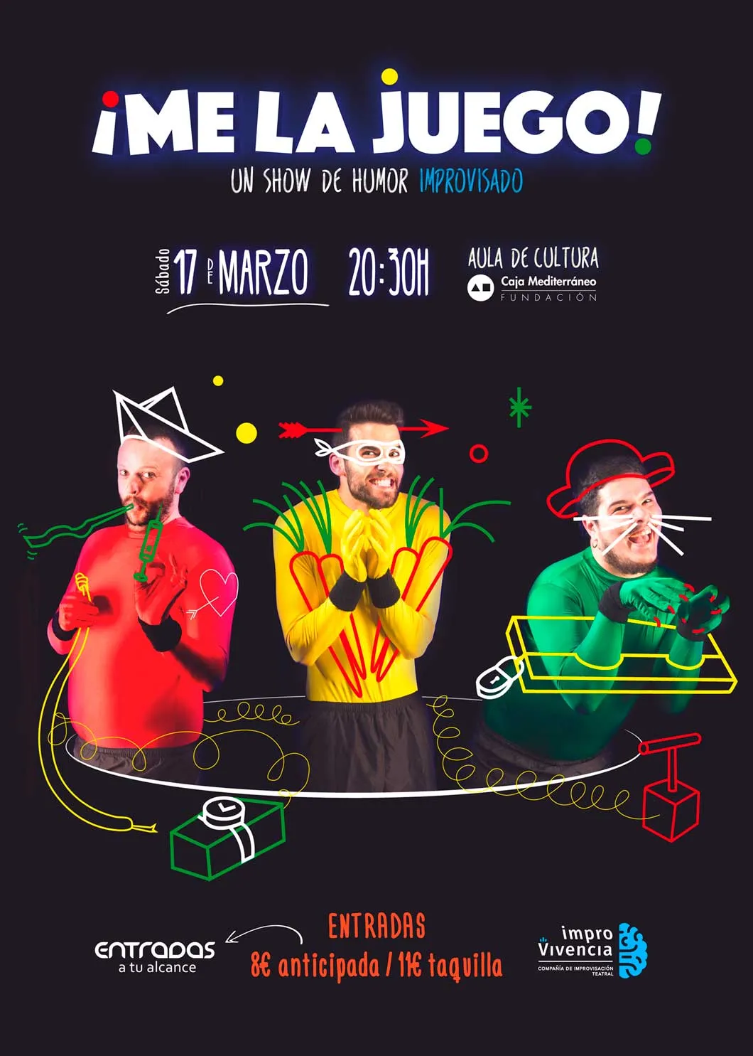¡Me la juego! — Dirección de arte · Fotografía para Improvivencia · imagen 9